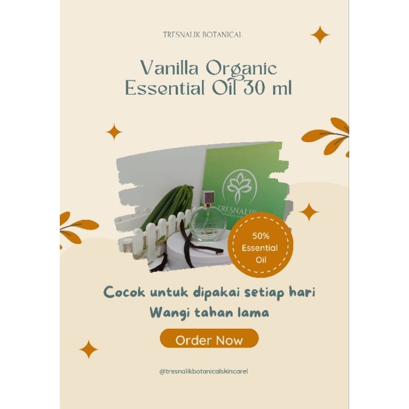 TRESNALIK Vanilla Essential Oil Parfum