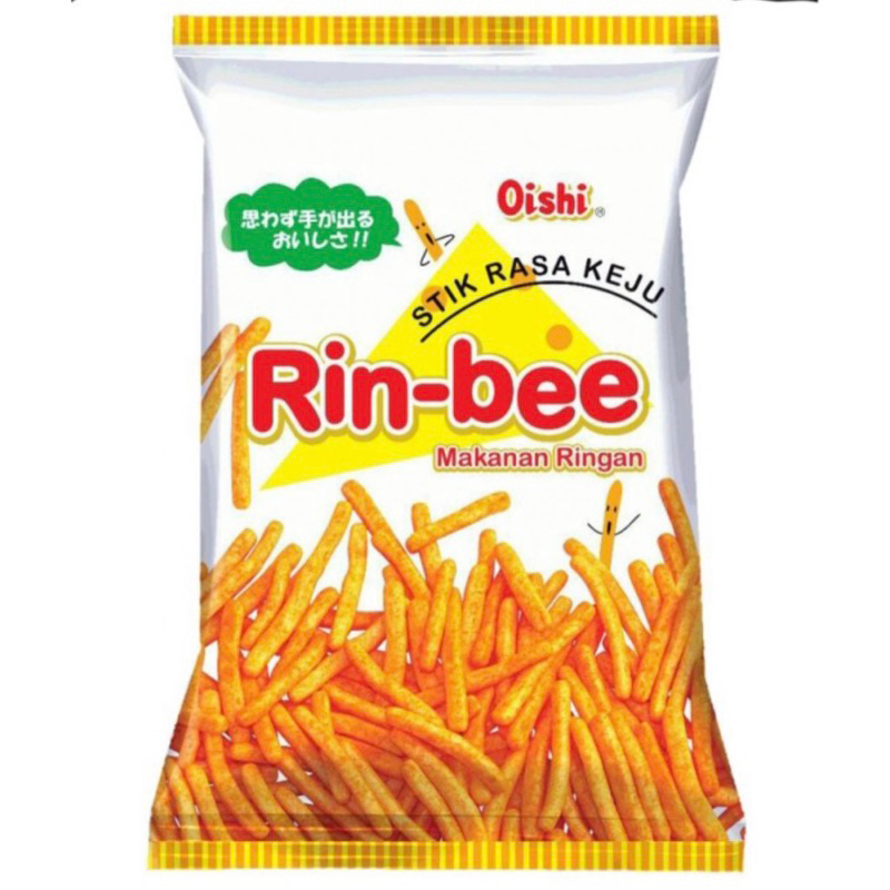 

Oishi Snack Rin Bee Stik Keju 60 gram