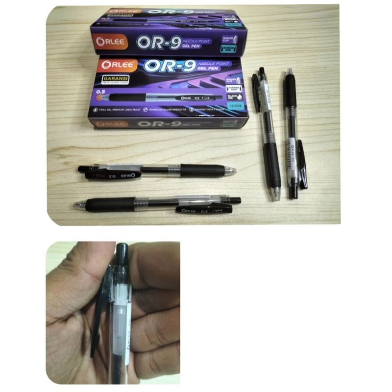 

Pulpen gel orlee or9 0.5 isi 12pcs