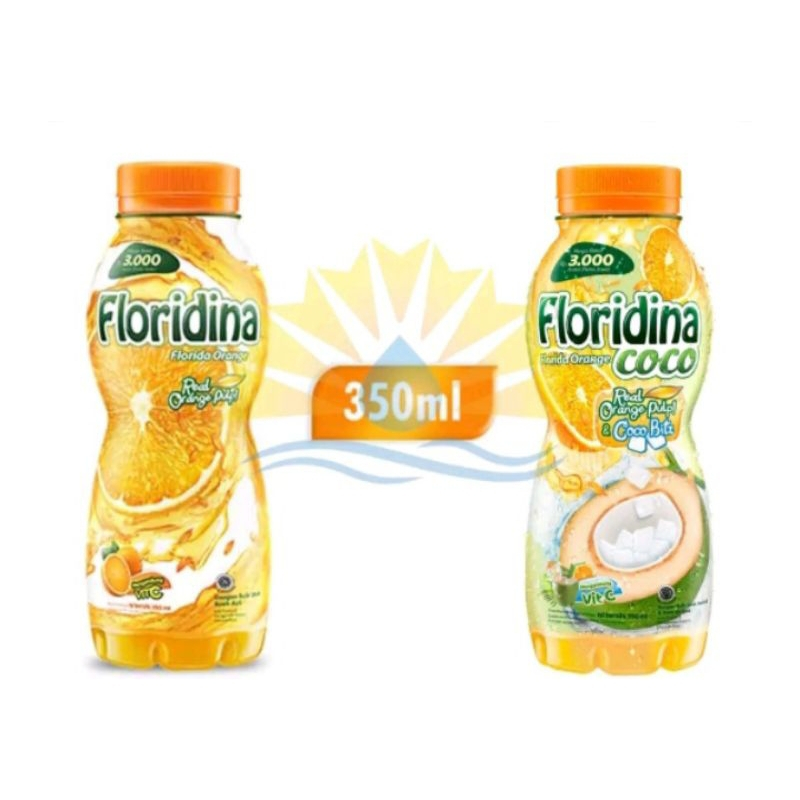 

1 Botol - Floridina Orange / Coco 350 ml