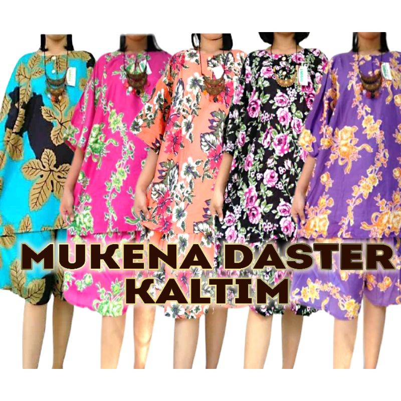 KALTIM Setelan Gogo Jumbo Premium Babydoll Batik Celana Pendek