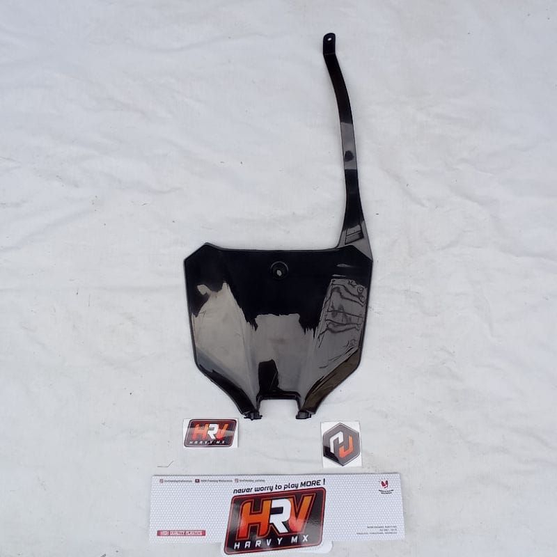 Plat Cover papan nomor nomer depan crf 450 2021 HRV