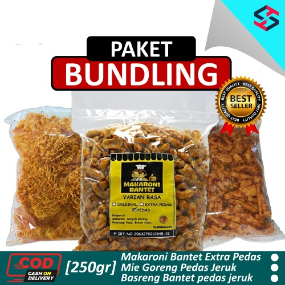 

PAKET BUNDLING 3 KEMASAN [MAKARONI, BASRENG, MIE GORENG] 250gr