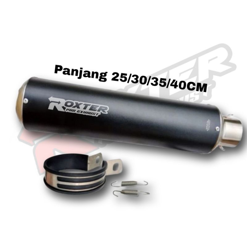 Silincer knalpot racing original roxter model gp wrx type clone