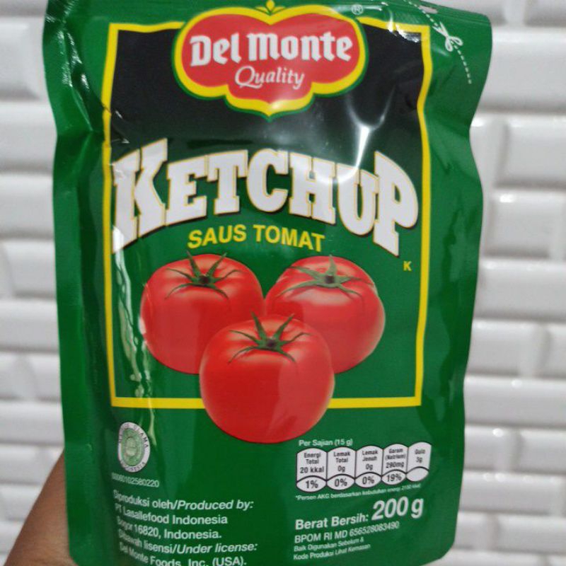 

delmonte saus tomat 200gr
