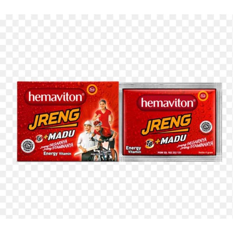 

Hemaviton Jreng Sachet isi 10 Sachet