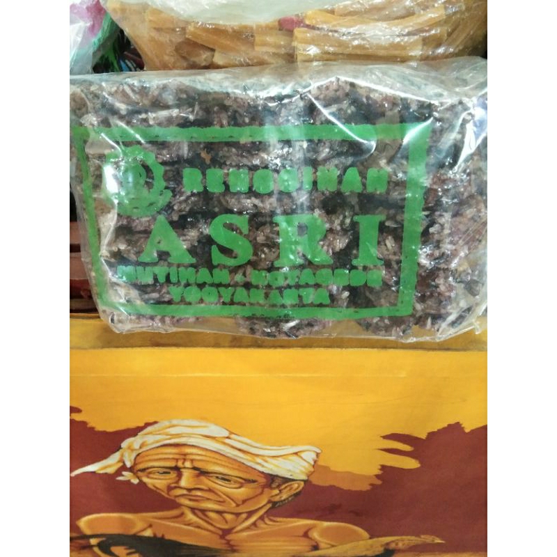 

Rengginan ketan hitam renyah enak