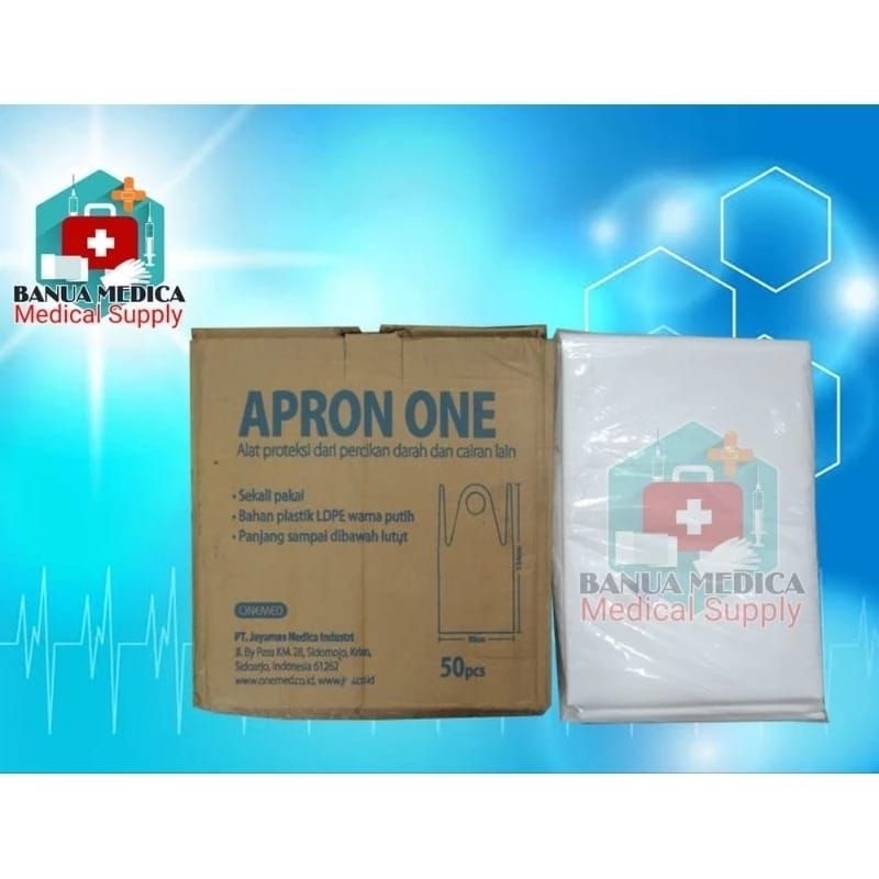 Apron One Onemed Disposable / Alas Dada