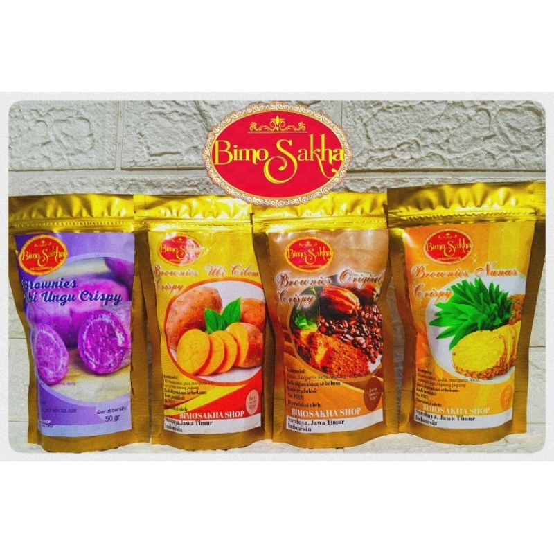 

BIMOSAKHA 4 VARIAN BROWNIES CRISPY 50 gr