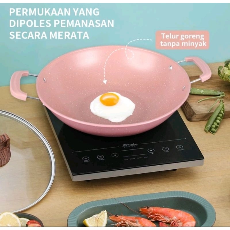 kuali warna wajan warna enamel kuping 2