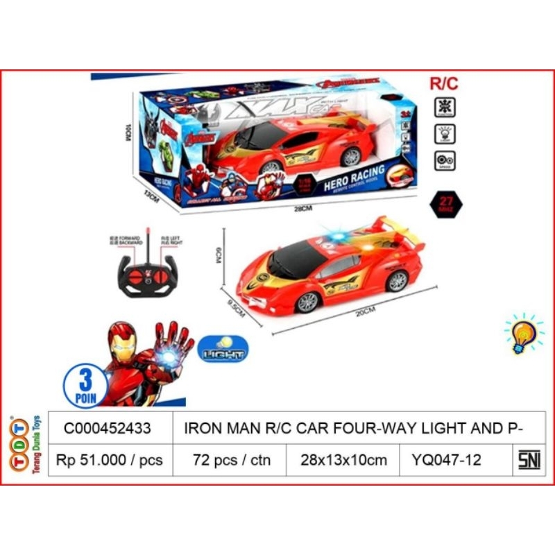 Mainan rc ironman