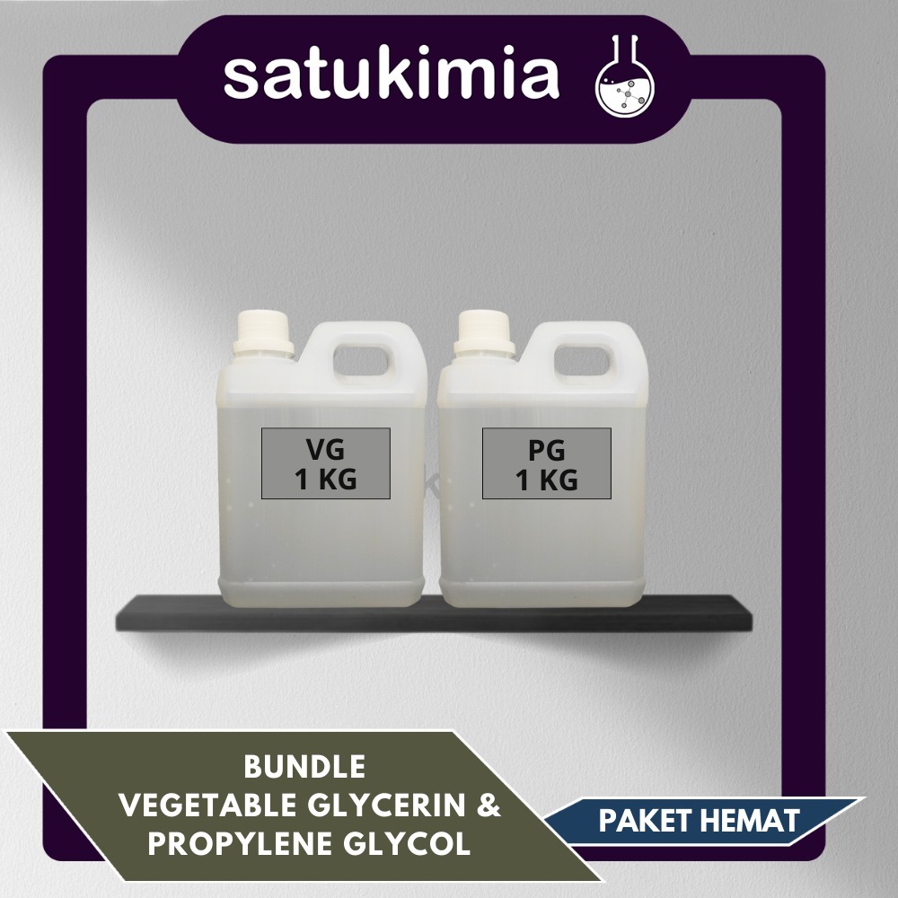 Paket Hemat VG Gliserin 1 Kg + PG Propilen 1 Kg