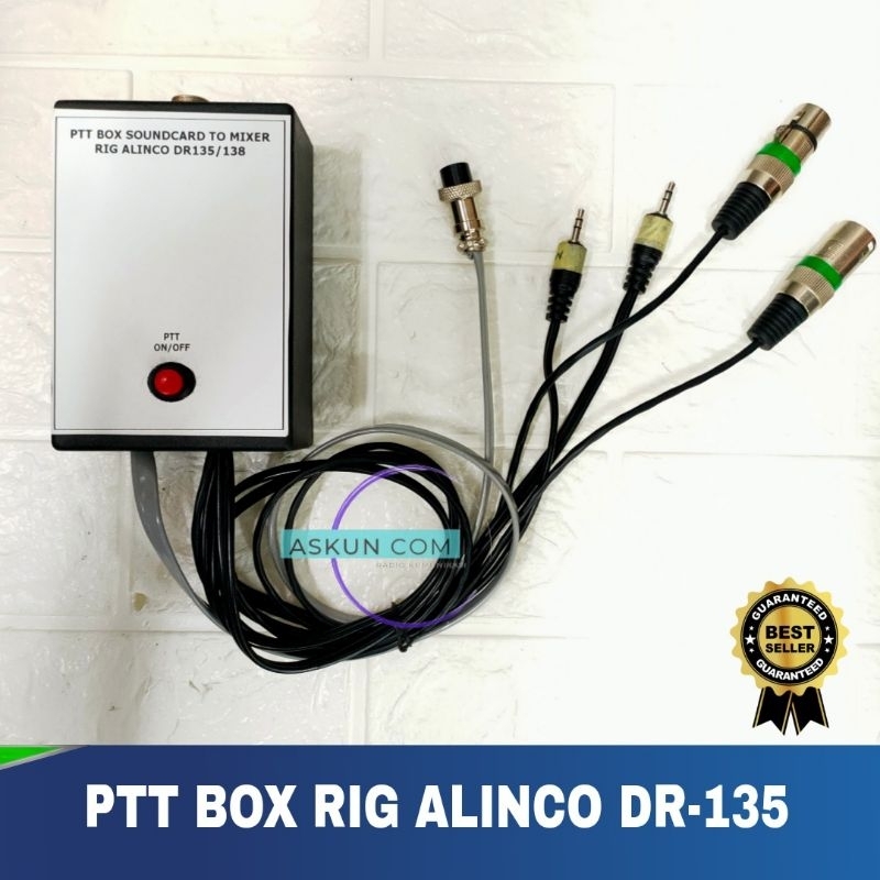 PTT BOX SOUNDCARD V8 RIG ALINCO DR-135 MK 2 ATAU MK 2