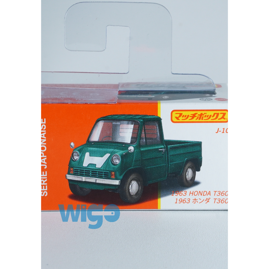 Matchbox 1963 Honda T360 hijau Box Moving Parts Diecast