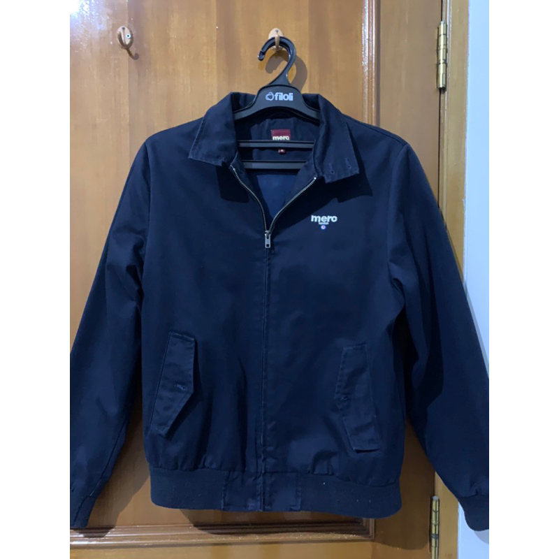 Merc London Harrington Navy Size M