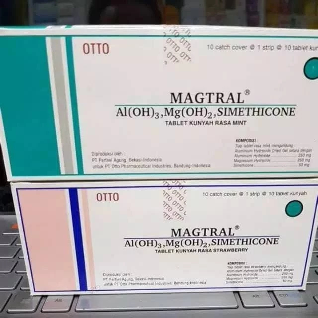 Magtral Box 100's Tablet Otto / Obat Maag / Obat Asam Lambung