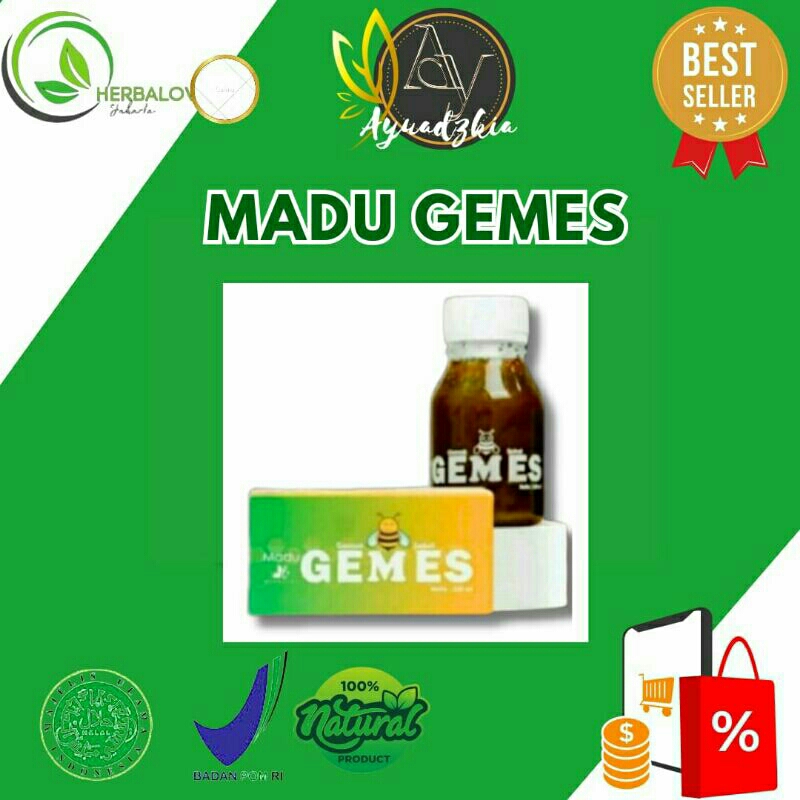 

Madu Asli Murni Madu Gemes Penambah Nafsu Makan Herbalov