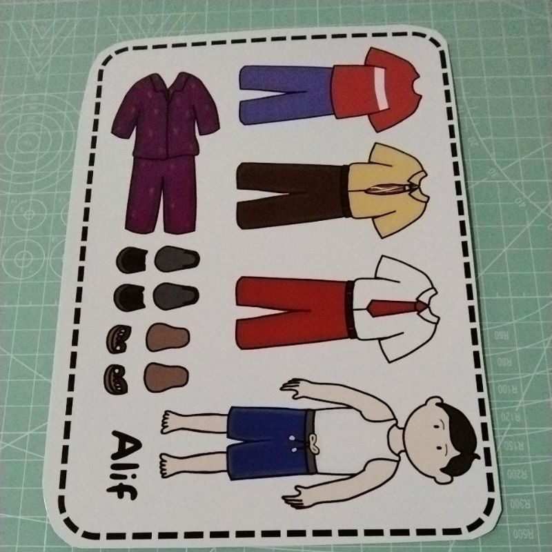 BP Alif (Paper doll)
