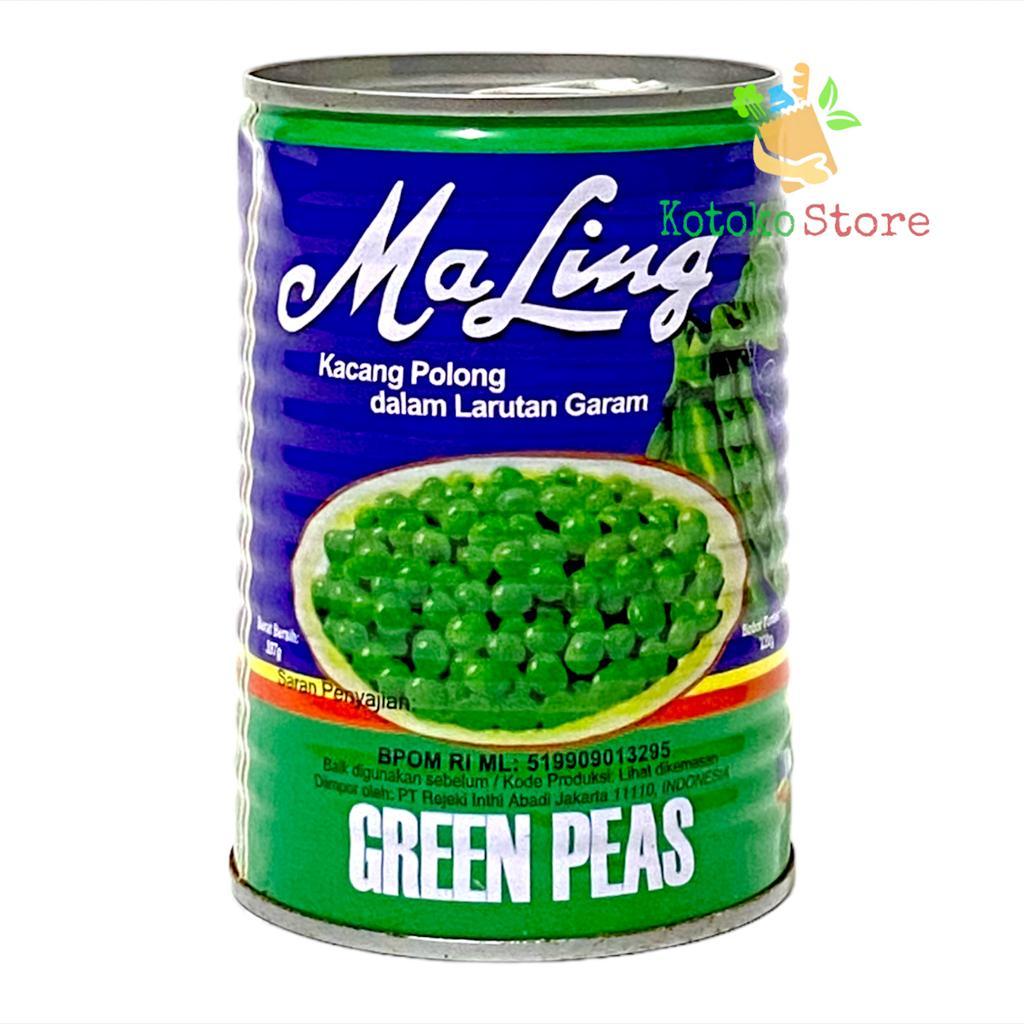 

Kacang Polong Kaleng Maling / Green Peas Maling 397gr