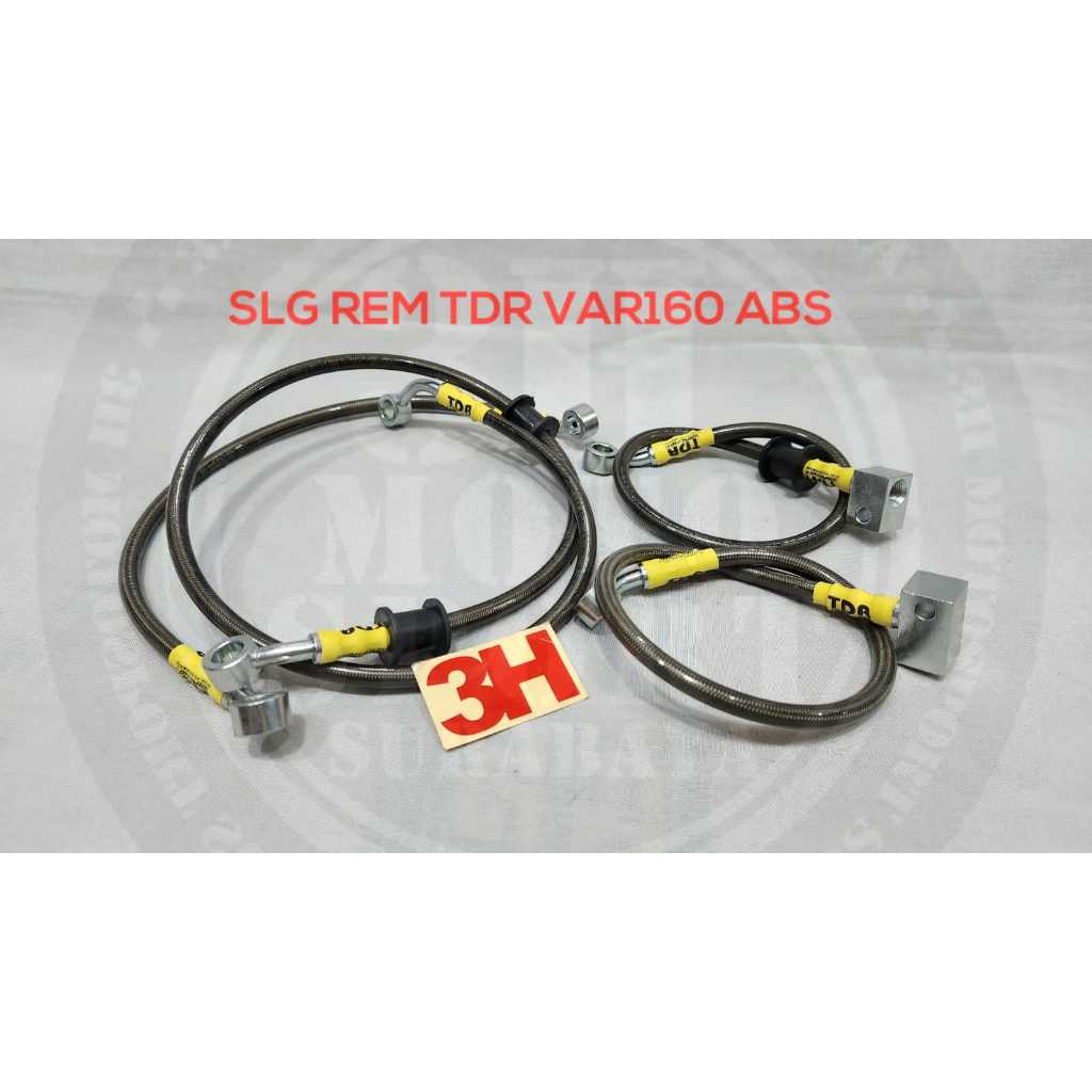 SELANG REM TDR VARIO 160 ABS CARBON SET