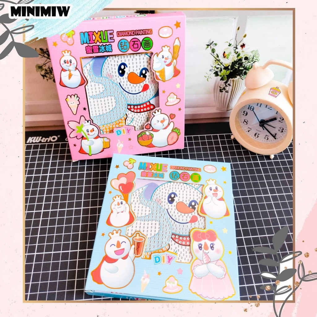

DIY DIAMOND PAINTING MIXUE TEMPEL MENEMPEL GAMBAR KADO ANAK PENGHILANG BADMOOD LUCU KREATIVITAS SOUVENIR SUVENIR MURAH TERMURAH COD