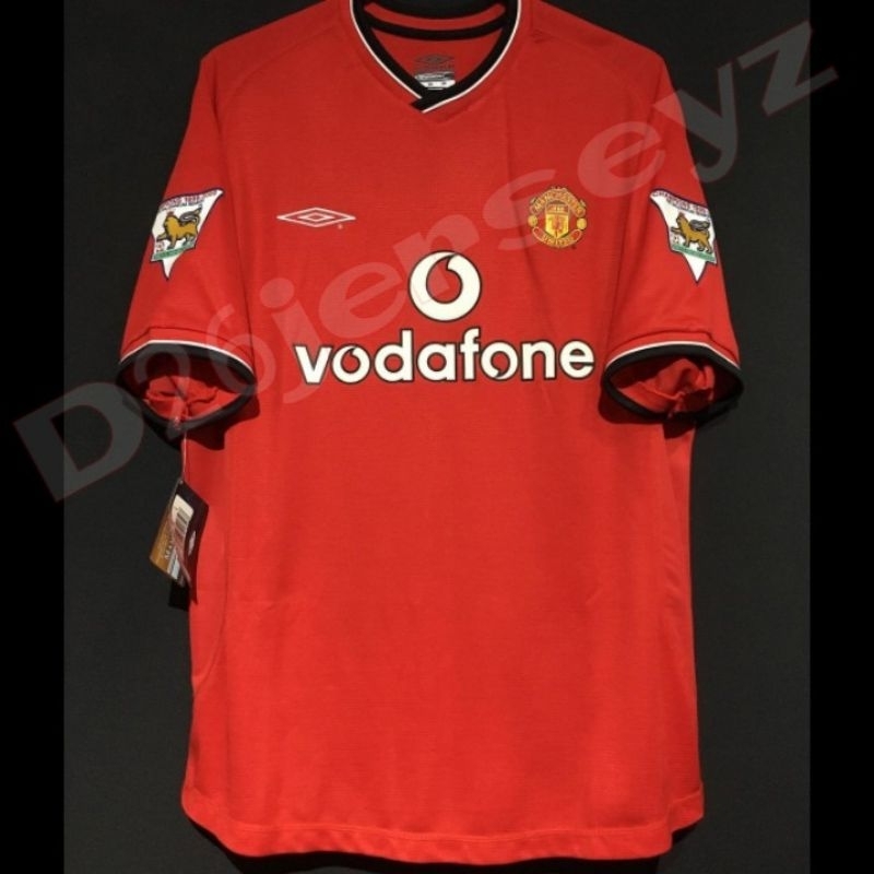 Jersey RETRO MU Home 2001 / 2002 + Full Patch