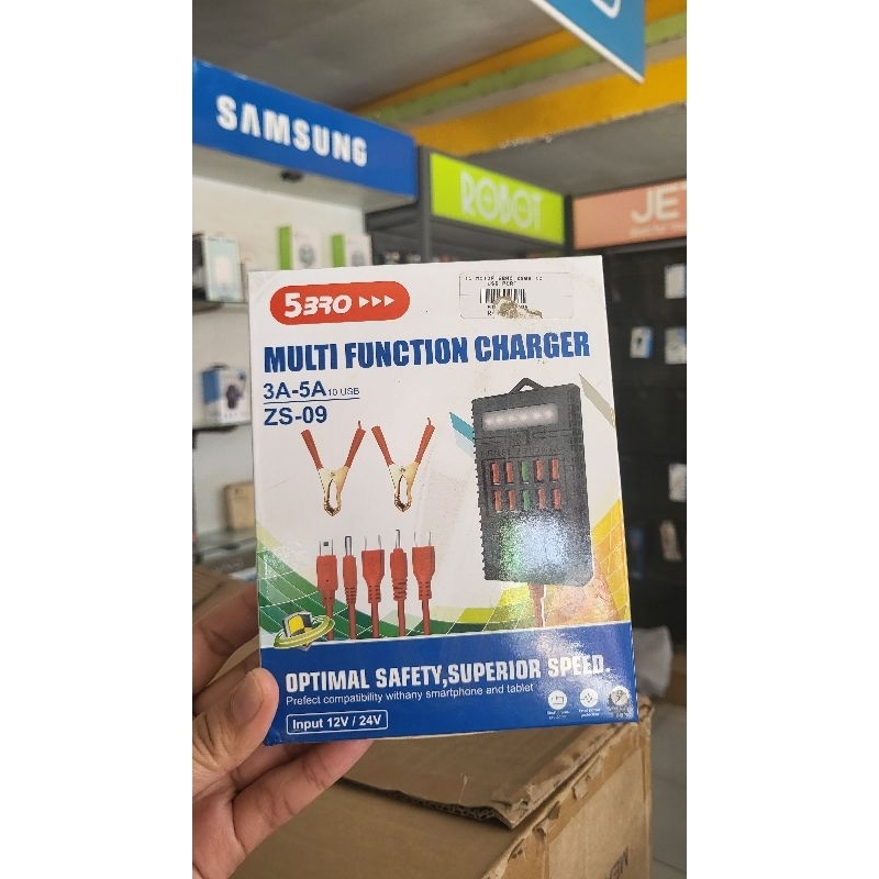 CAS MULTIFUNGSI | CAS HP ATAU CHARGER HP KE AKI 12 V