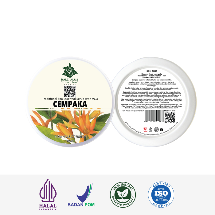 Bali Alus Lulur Spa Cream 100 gr Cempaka