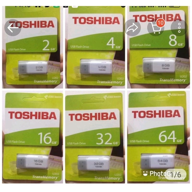 Flashdisk Toshiba 2Gb / 4gb / 8gb / 16gb / 32gb / 64gb