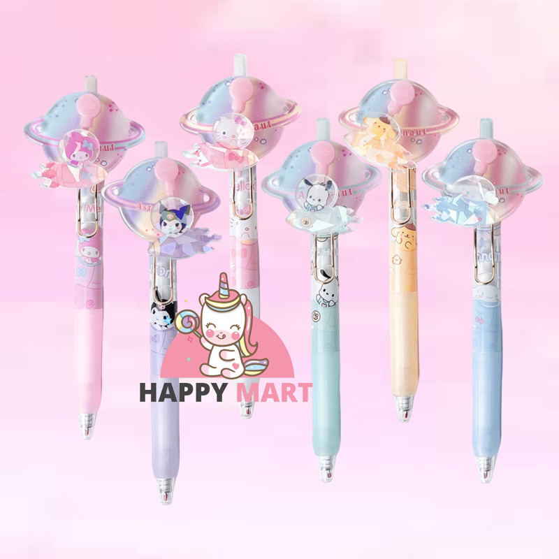 

Pulpen motif sanrio JET SWING cinnamoroll / kuromi / melody