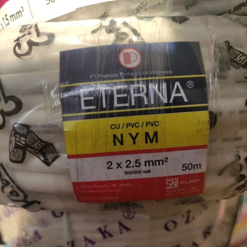 NYM ETERNA 2X2,5 (50 meter)