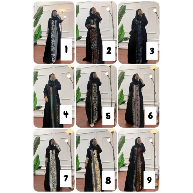 gamis twill uniqlo