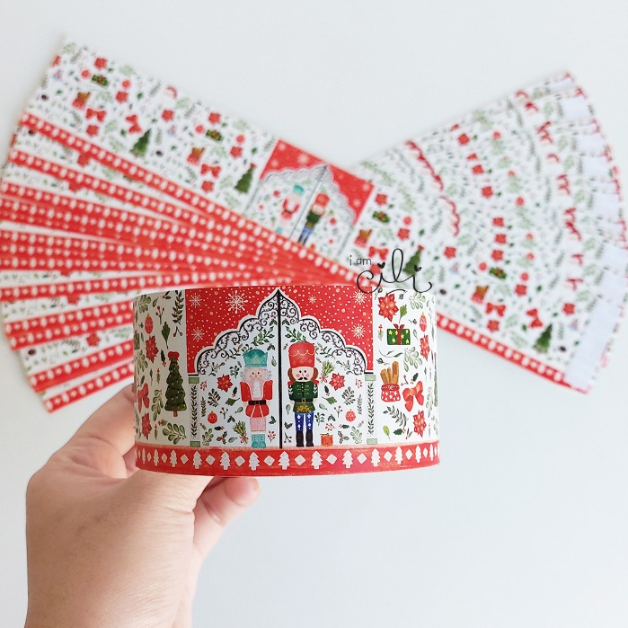 

(BELT SOLDIER30 ) Label selongsong natal /merry christmas (5 x 30cm)