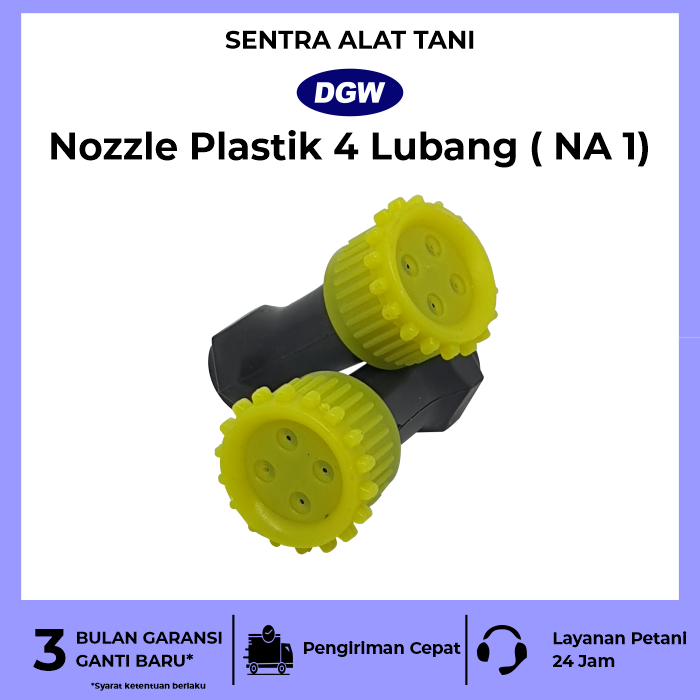 DGW Nozzle Sprayer NA 1 Lubang 4 Lurus