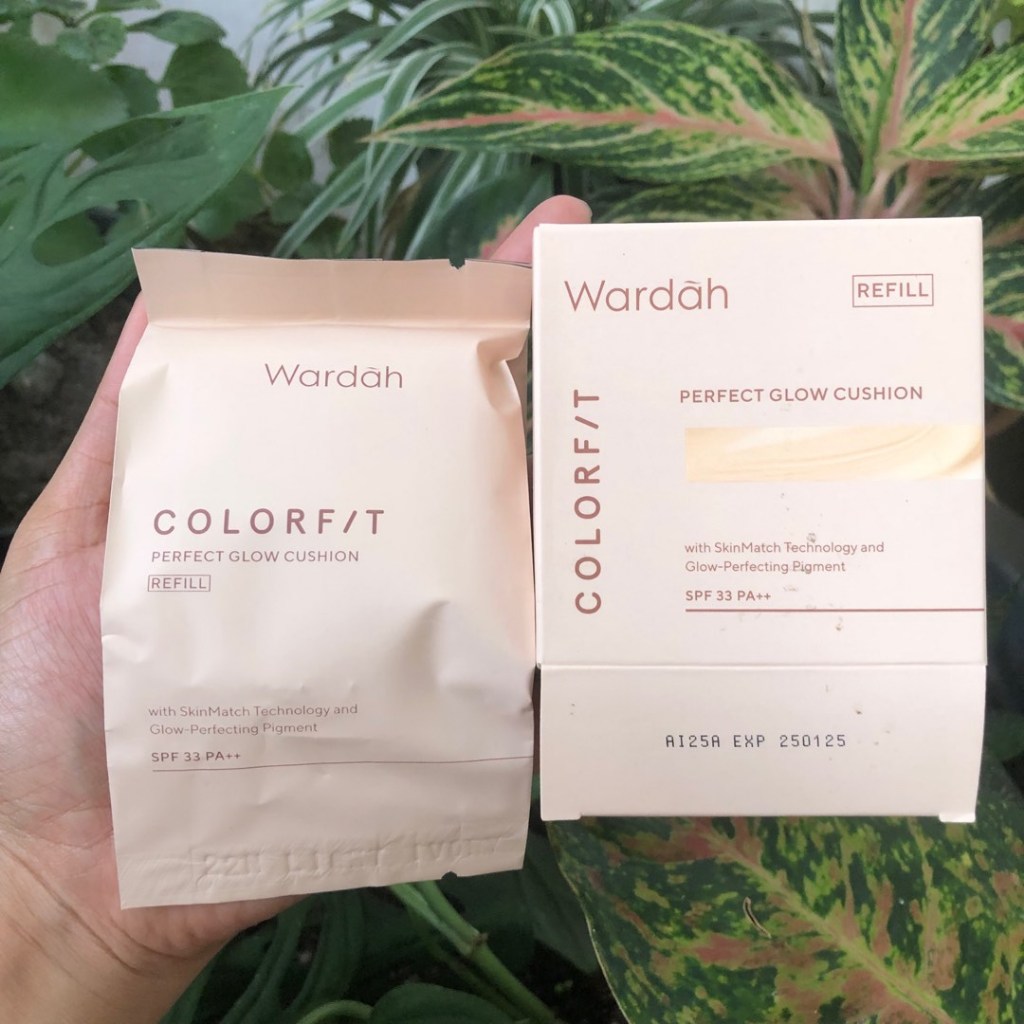 Wardah REFILL Colorfit Perfect Glow Cushion SPF 40 PA++ - Wardah Refill Cushion