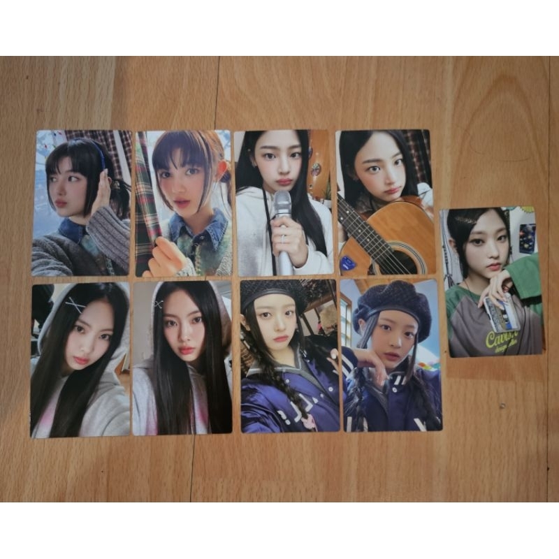 Photocard PC Official NewJeans Bunnies Camp