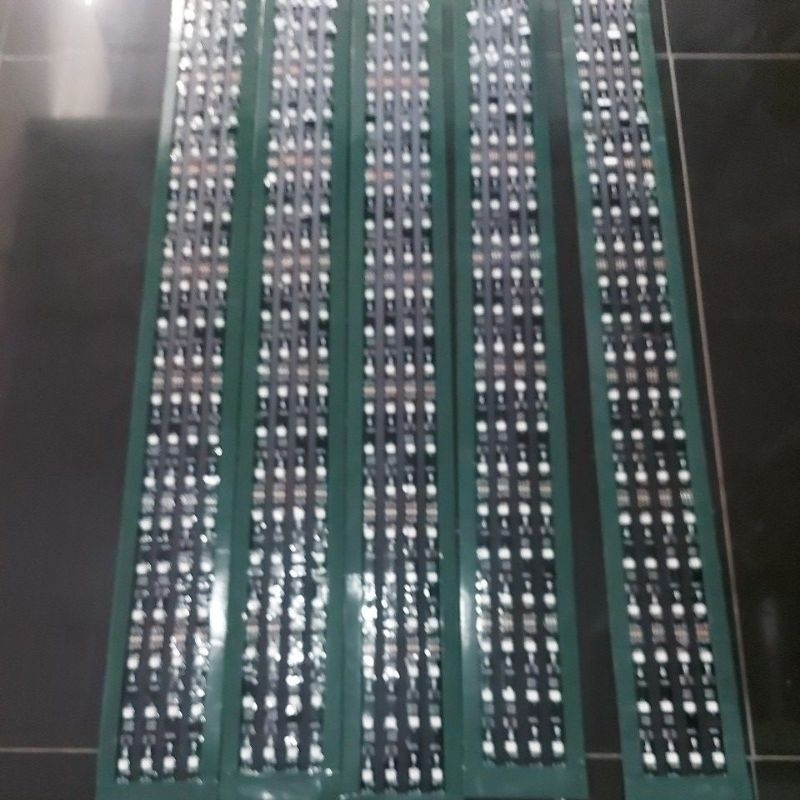 KOMPLIT (modul+lampu) strobo4 baris ANIMASI TERBARU - bukan text.