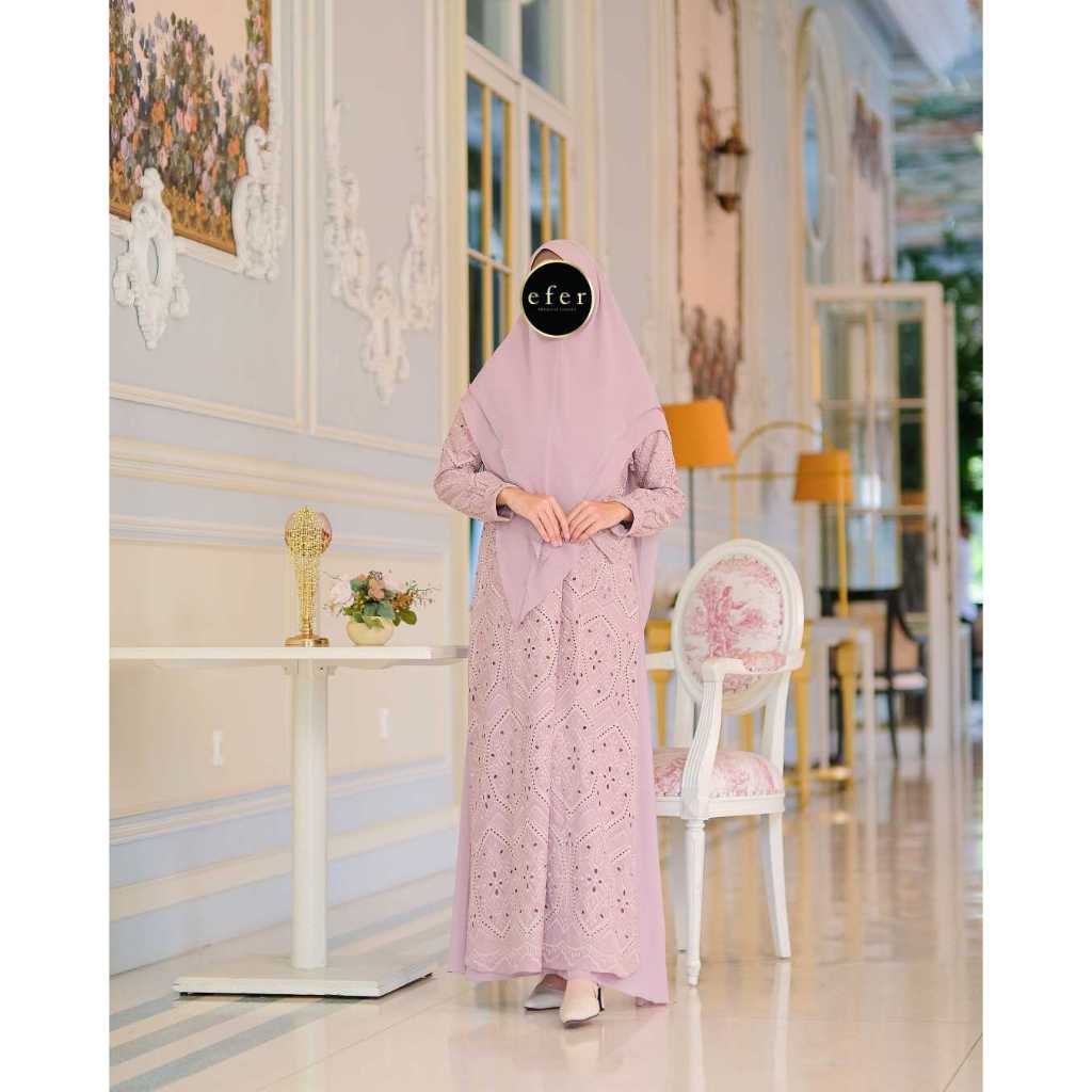 Lyazha Gamis Dress Set by Efer Premium Syari