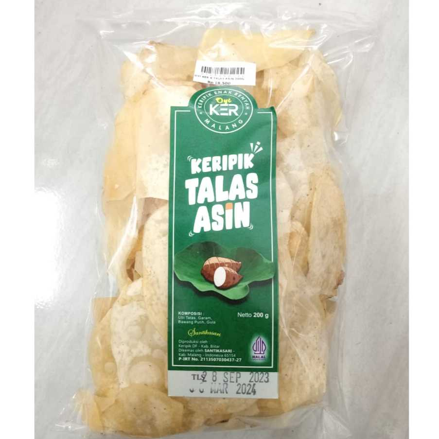 

OYI KER KERIPIK TALAS ASIN 200 GRAM