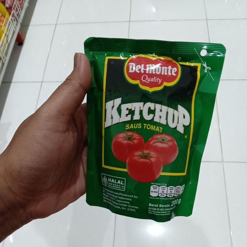 

Mahbubah - Del Monte 200 g Ketchup Saus Tomat Refil