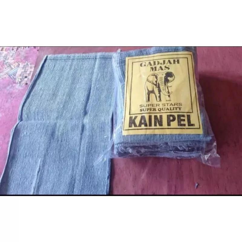 Pel Gajah mas / pel tangan biru/putih