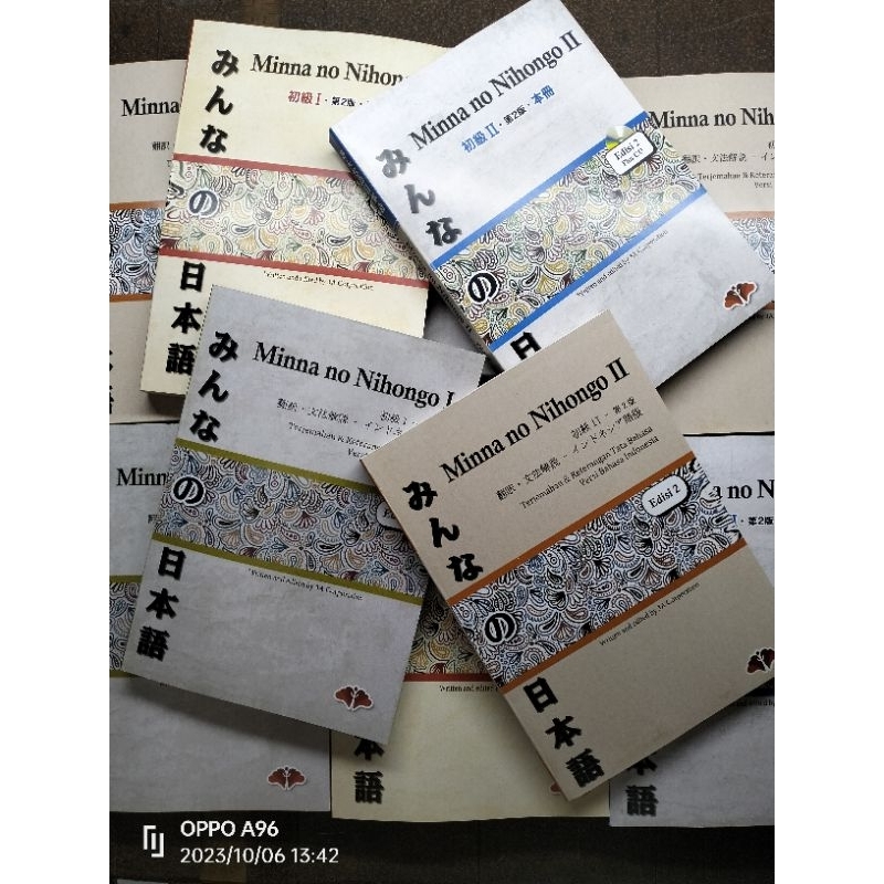 Minna no Nihongo edisi 2 buku 1 dan 2 terjemahan bahasa Indonesia &amp; Minna jepang
