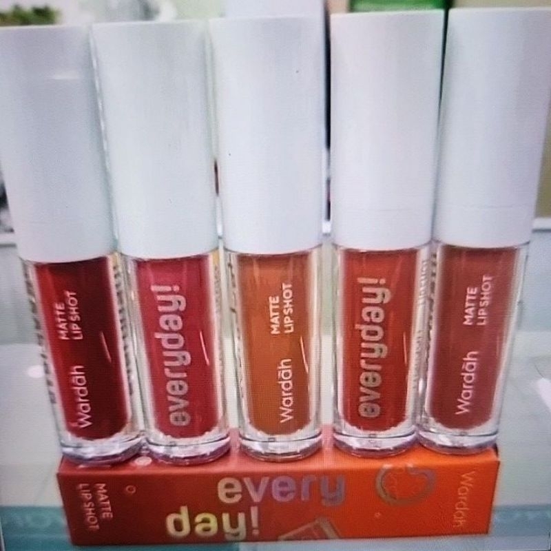 wardah everyday matte lip shot 1.8gr no 1sd5