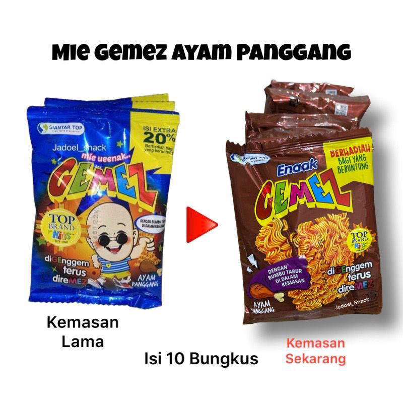 

MIE GEMEZ BOTAK JADUL - Mie Gemez Jadul - Mie Remez ayam panggang