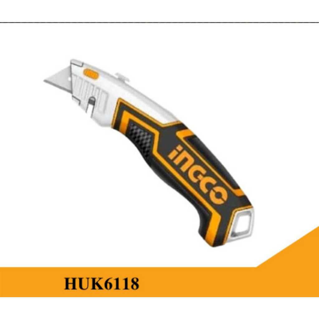 

Lie766 CUTTER MINI SERBAGUNA (5MATA) / PEMOTONG KERTAS / PISAU INGCO HUK6118