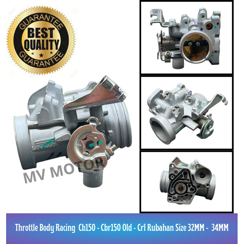 TUAS GAS - TB THROTTLE BODY KEIHIN RACING CB150R - CBR150R - CBR150 LOCAL - RUBAHAN CRF 150 L UKURAN