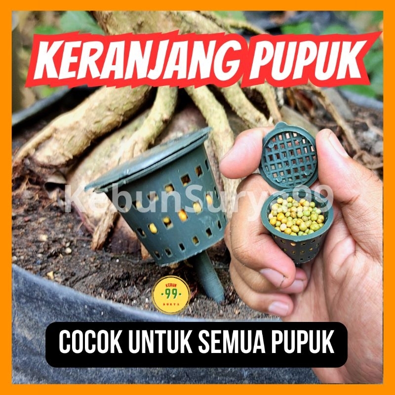 Keranjang Pupuk Dekastar Osmocote Dekastar NPK Slow Release NetPot tempat pupuk