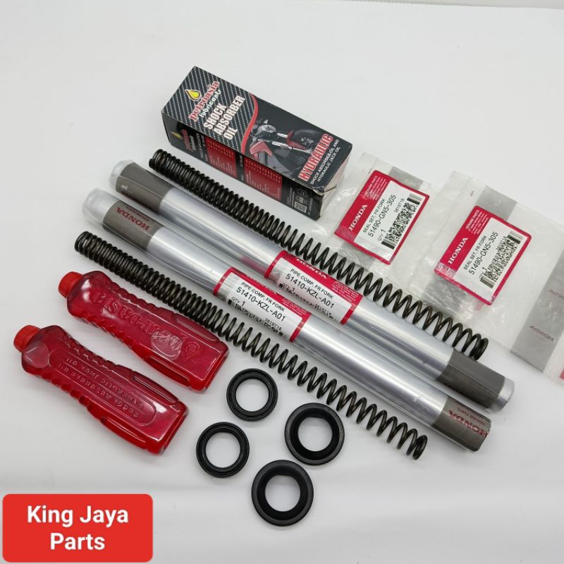 Paket As Shock Depan Motor Honda Beat Fi Vario 110 Fi Scoopy Fi Spacy Fi Kode Part KZL