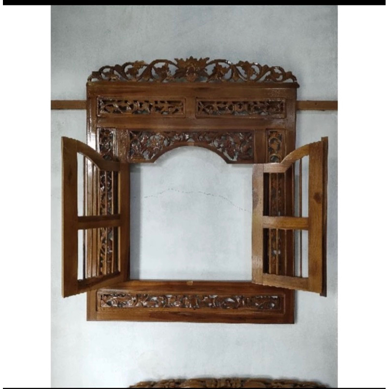 krepyak cermin jati - krepyak cermin jendala jati