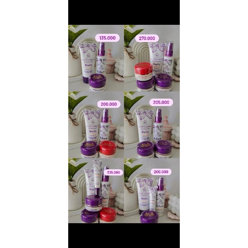 skincare RCB glow cosmetic